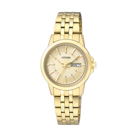 Reloj Citizen EQ0603-59P para mujer en acero dorado Reloj Citizen Eq0603-59p Para Mujer En Acero Dorado