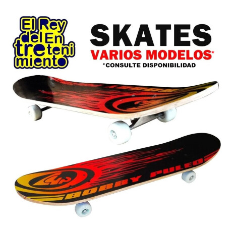 Skate Patineta Varios Diseños Deck 8 Capas N1 Venta 0