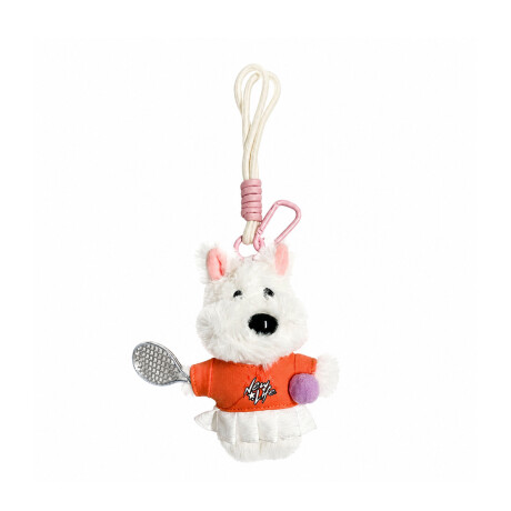 Llavero Perritos de peluche Naranja