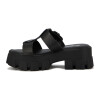 Sandalias Mujer Darkness Plataforma Negro-negro