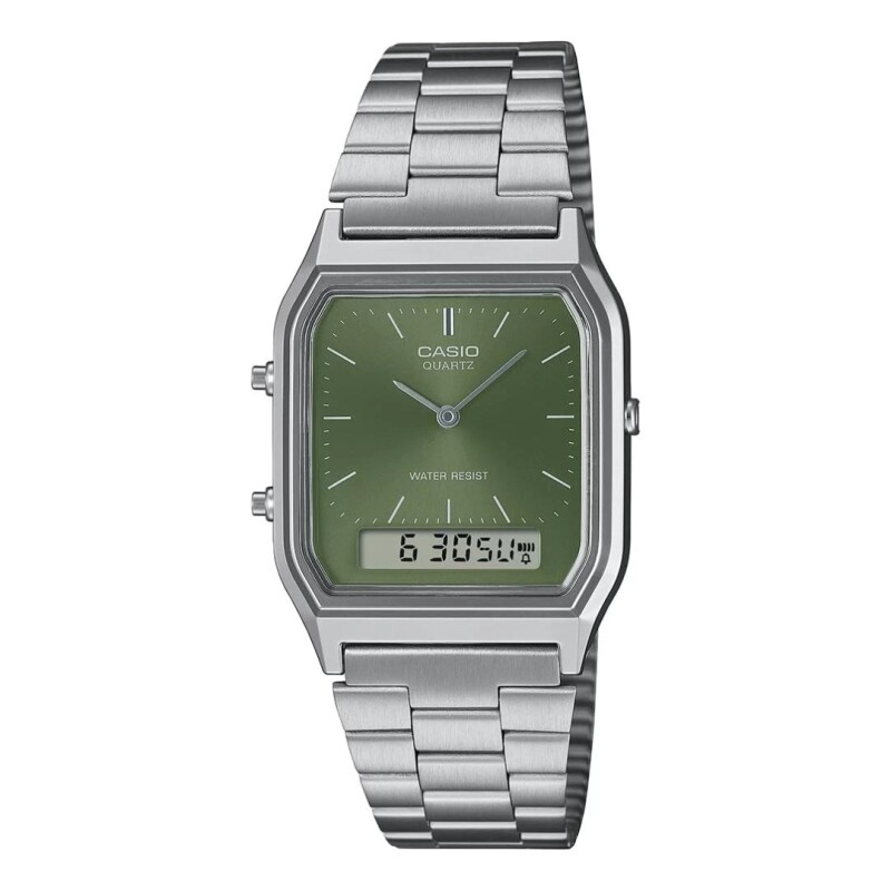 Reloj Casio Retro AQ230A - 7AMQYDF unisex Verde