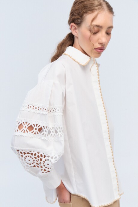 Camisa Magnolia Blanco