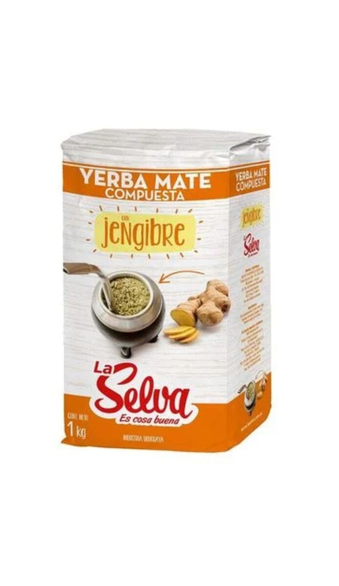 YERBA LA SELVA. CON JENJIBRE 1KG 