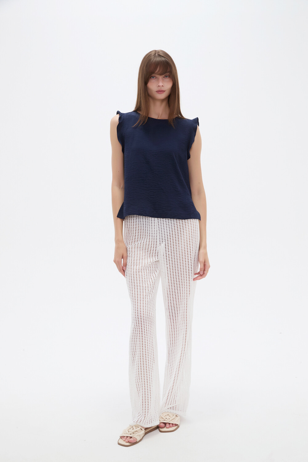 Blusa Jastel Azul Marino