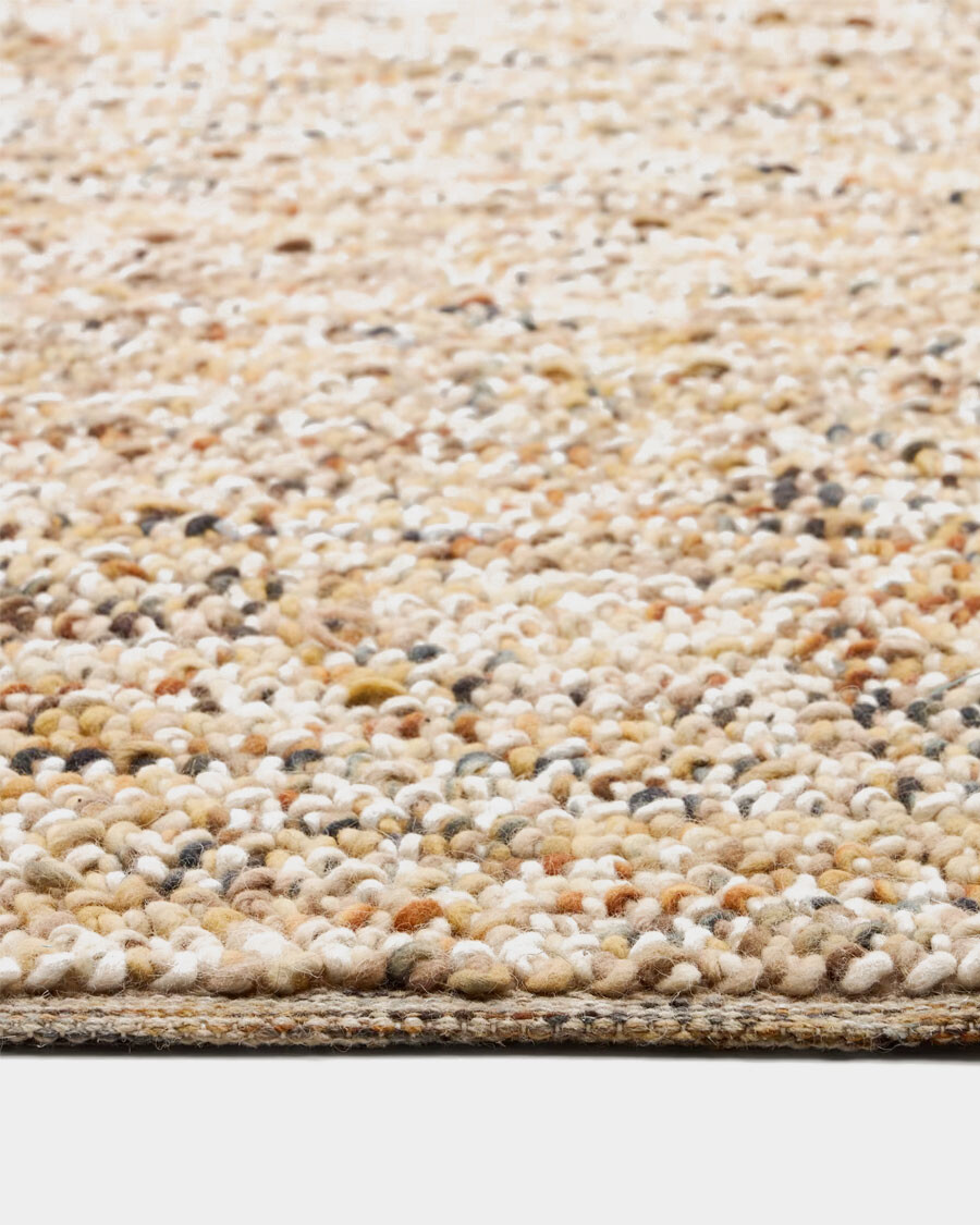Alfombra Elanis de lana bouclé multicolor 160 x 230 cm Alfombra Elanis de lana bouclé multicolor 160 x 230 cm