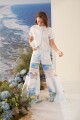PRE VENTA BLUSA NUBE DETAIL Blanco