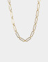 Collares Cortos Acero quirúrgico Collar Corto Eslabones Acero - Dorado