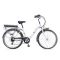 Bicicleta Electrica S-pro E-strada Aluminio Bateria Litio - Blanco