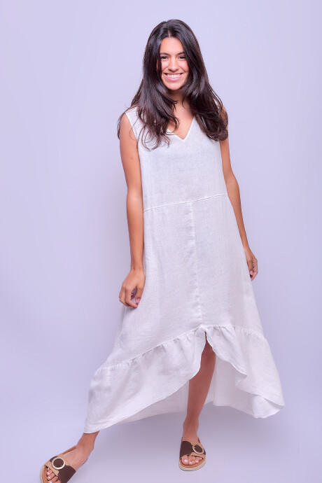 Vestido Valencia Blanco