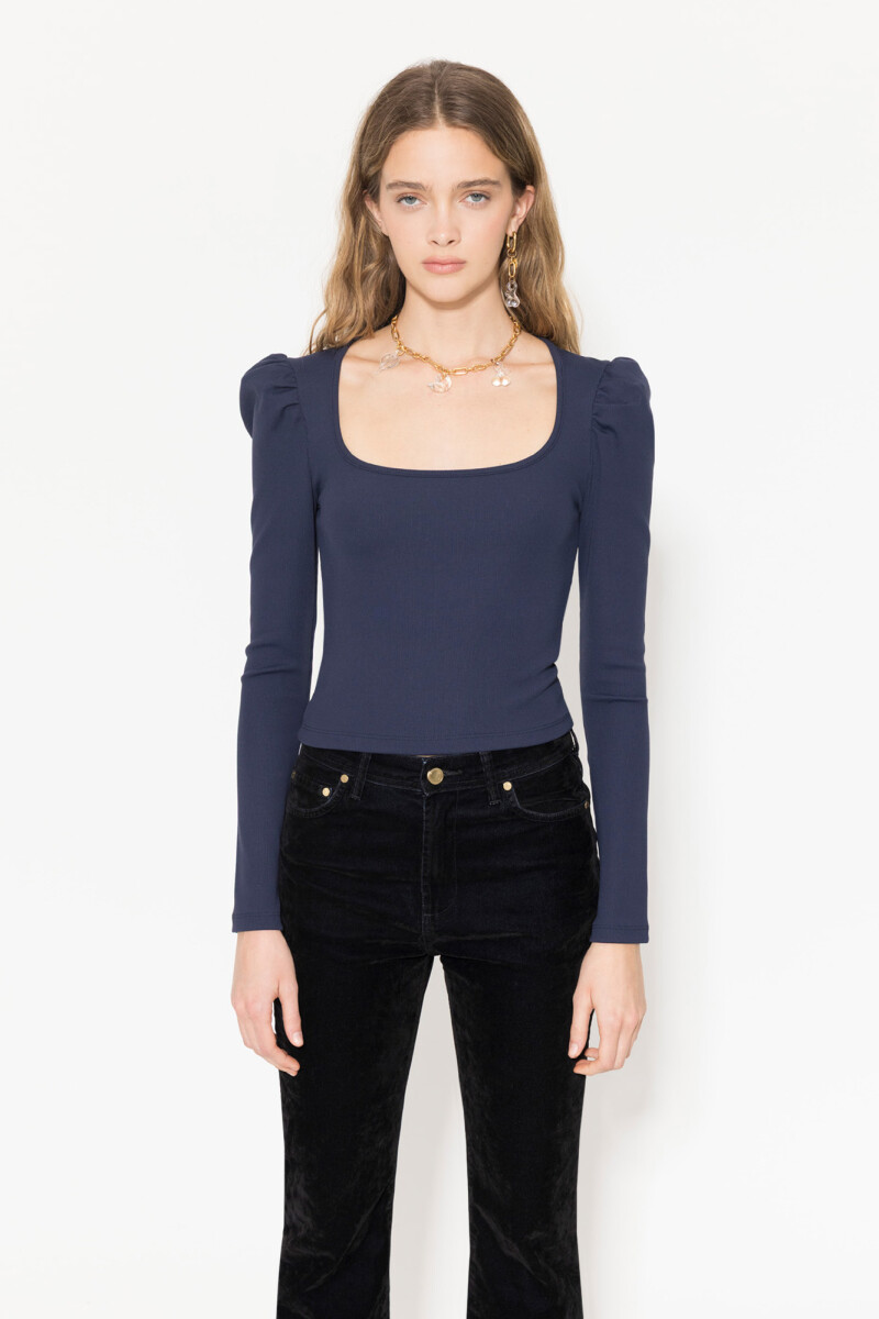 REMERA ELENA Azul Marino