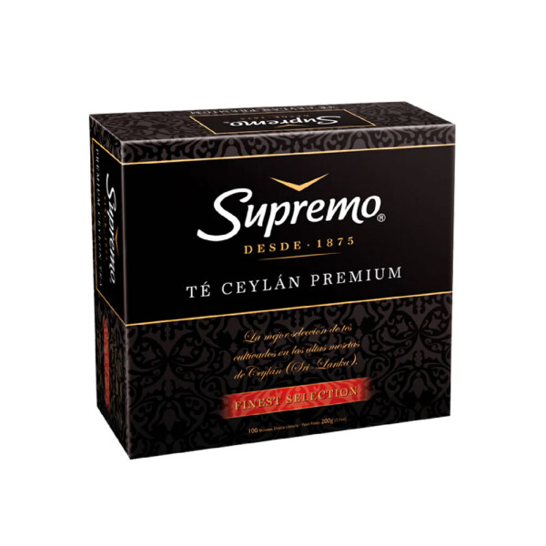 TE SUPREMO PREMIUM x 100 sob Unica