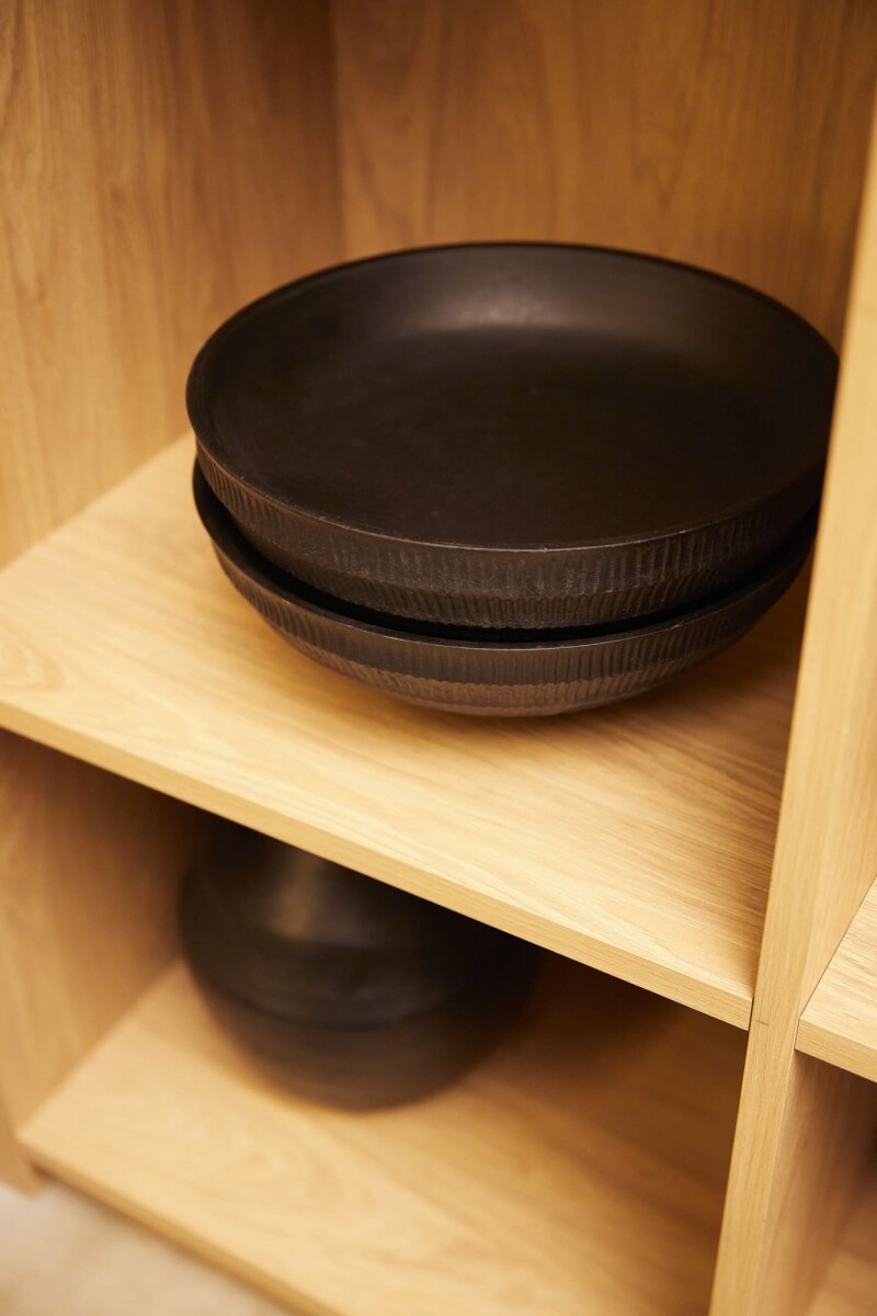 Bowl Bator Madera Mango Negro - Grande 