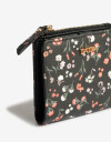 Billetera Billetera Con Solapa - Estampado Flores