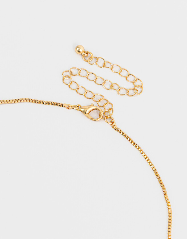 Collares Cortos Bañada en Oro Collar Corto Bañado En Oro - Dorado
