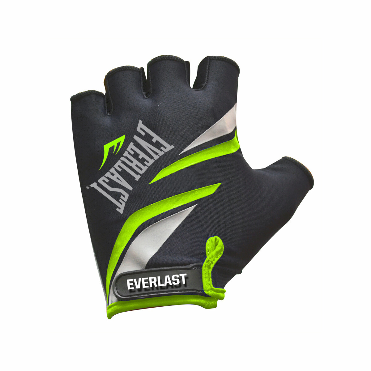 GUANTE EVERLAST CICLISMO GIRO BK/RD L - BK/LIME 