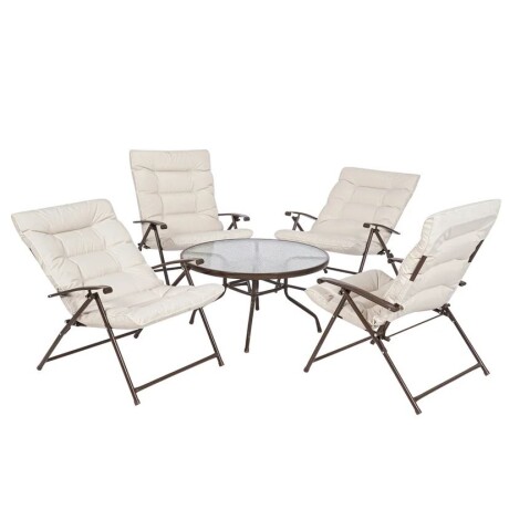 Juego de Patio Sao Paulo 5 Piezas Juego de Patio Sao Paulo 5 Piezas