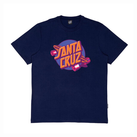Remera Santa Cruz Summer 76 Azul Marino