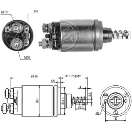 AUTOMATICO DE ARRANQUE - SISTEMA BOSCH 24V STEYR ZM AUTOMATICO DE ARRANQUE - SISTEMA BOSCH 24V STEYR ZM