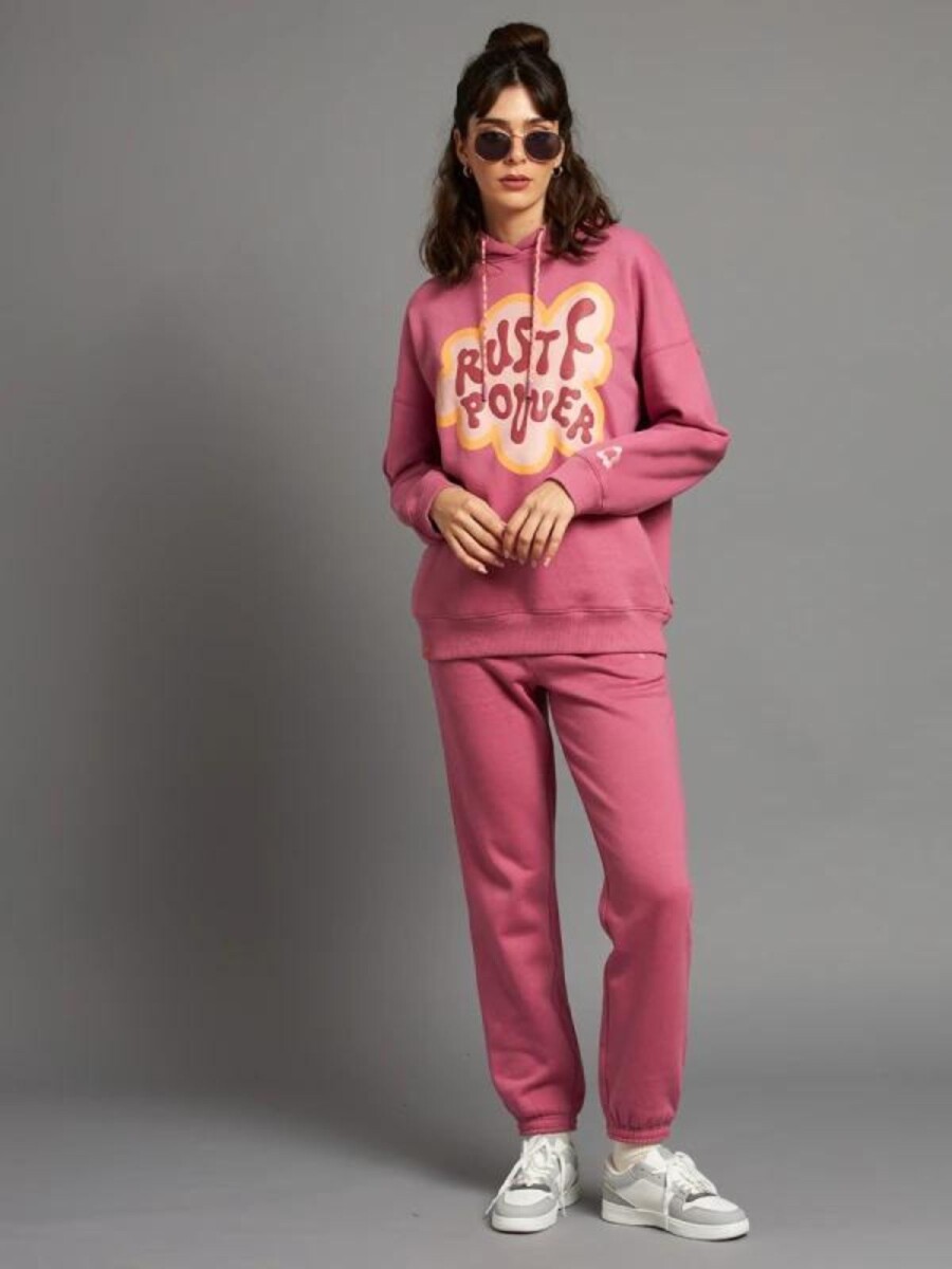 Babucha Dama Alg.C/Felpa Rusty - Rosado 