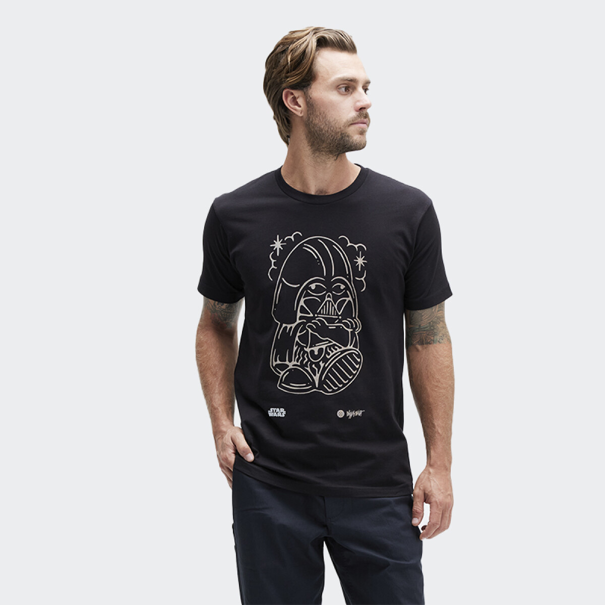 Remera Stance Star Wars Darth - Negro 