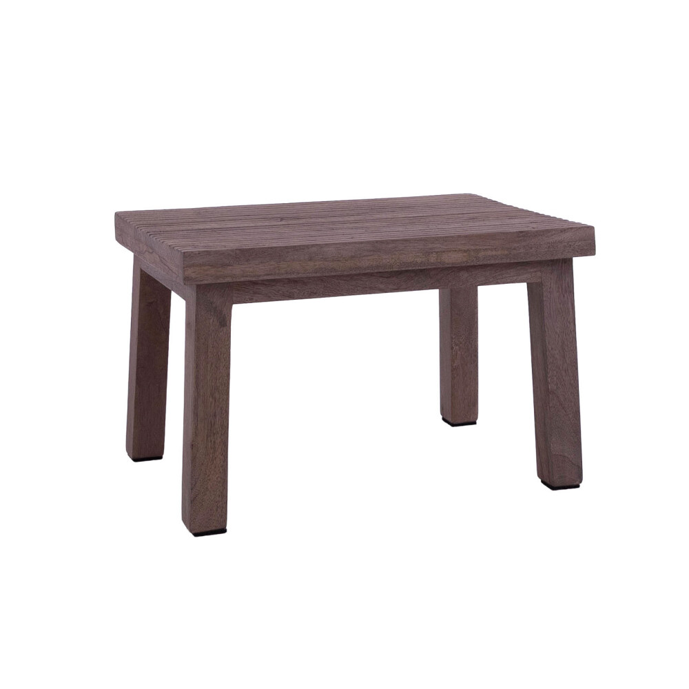 TABURETE MADERA NATURAL-BEIGE 2412-015