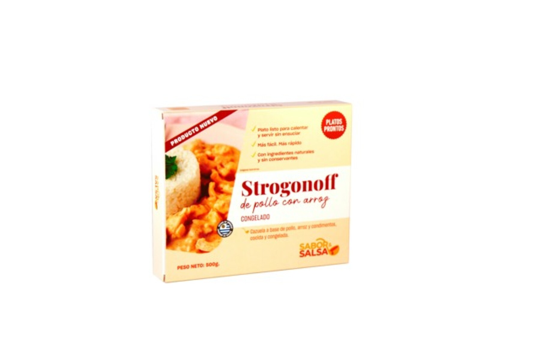 Strogonoff de pollo y arroz Sabor & Salsa - 500 gr 