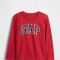 V-FRCH LS LOGO TEE MODERN RED 2