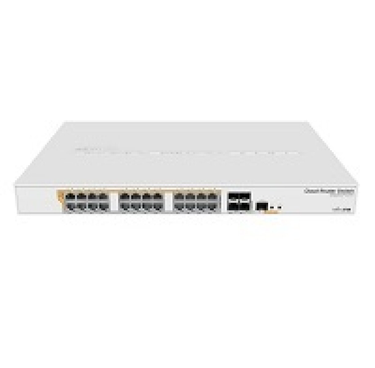 MikroTik Cloud Router Switch CRS328-24P-4S+RM - Conmutador - L3 - Gestionado - 24 x 10/100/1000 (PoE) + 4 x 10 Gigabit SFP+ - mo 