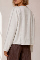 CHAQUETA LINO BLANCO