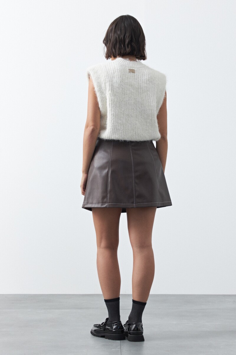 FALDA VIVI Chocolate