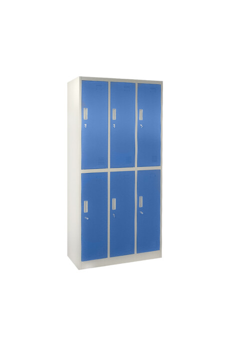 Guardabultos Locker Metálicos De 6 Puertas Guardarropas Guardabultos Locker Metálicos De 6 Puertas Guardarropas