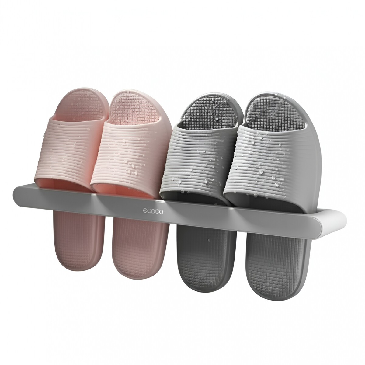 Barra Organizador Calzado Toallero Multifuncion Grande - Variante Blanco Grande 