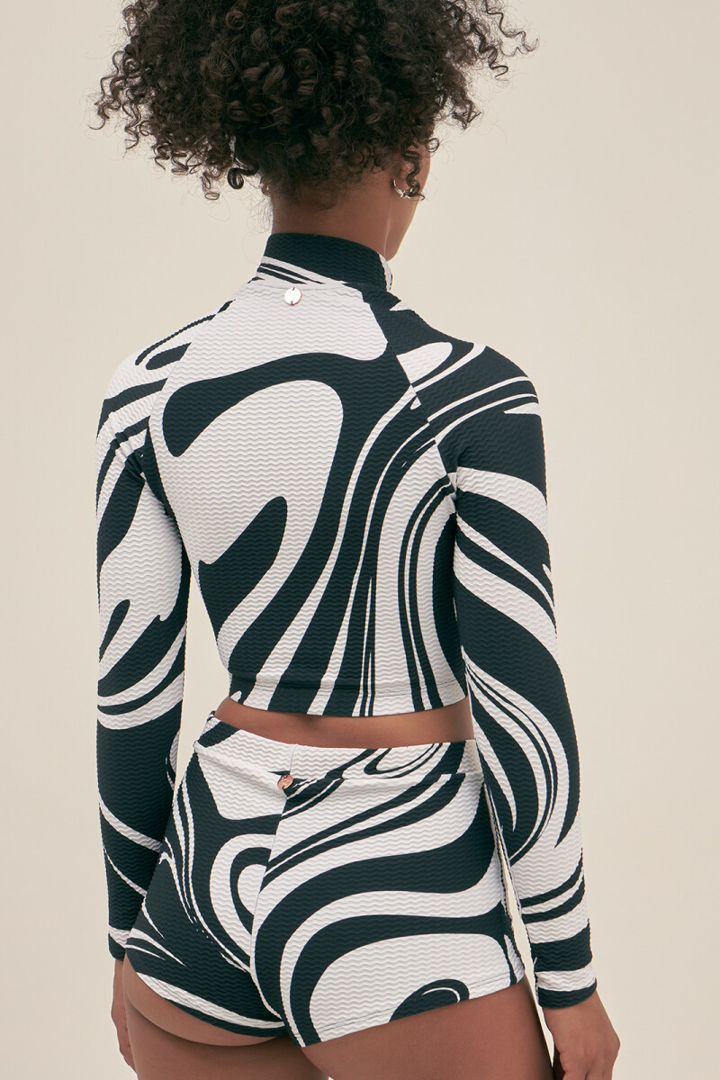 CROP TOP Marble