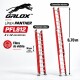 GALOX ESCALERA COLISA FIBRA DE VIDRIO AISLANTE PANTHER 2X12 ESCALONES 6.70M Galox Escalera Colisa Fibra De Vidrio Aislante Panther 2x12 Escalones 6.70m