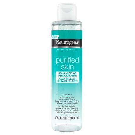 AGUA MICELAR NEUTROGENA PURIFIED SKIN 200ML AGUA MICELAR NEUTROGENA PURIFIED SKIN 200ML