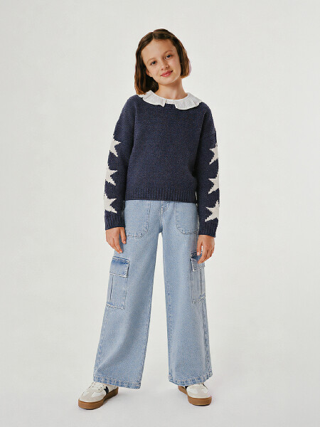 SWEATER NEW IVY AZUL OSCURO