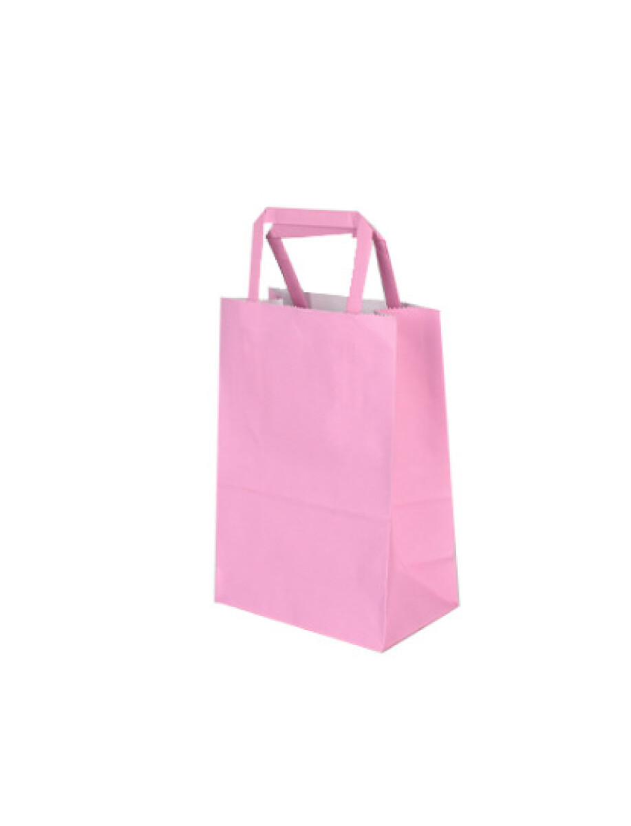 Bolsa lisa acuario 14x08x20 cm - PASTEL PINK 
