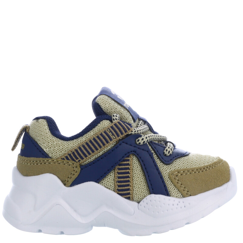 Championes de Niños Topper Chalpa Bebe Beige - Azul Marino