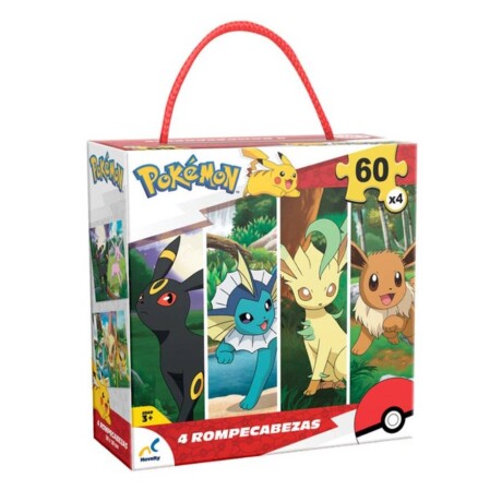 Puzzle 4 en 1 Pokémon - Eeveelutions Puzzle 4 en 1 Pokémon - Eeveelutions
