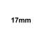 Conector inicial 17 mm pase 8mm