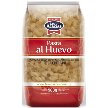FIDEOS LAS ACACIAS AL HUEVO CELLENTANI DE 500 GRS FIDEOS LAS ACACIAS AL HUEVO CELLENTANI DE 500 GRS