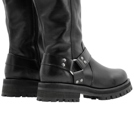 BOTA CUERO ODESSA NEGRO