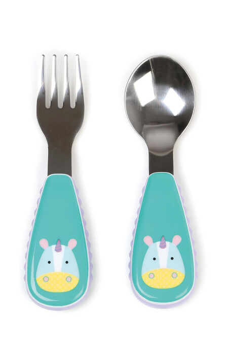 Cubiertos diseño unicornio Cubiertos diseño unicornio