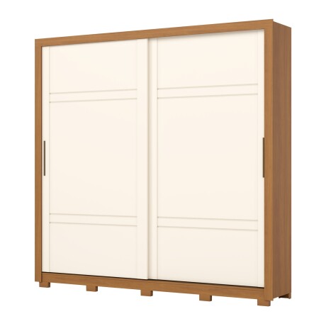 ROPERO SINTRA 2 PUERTAS 4 CAJONES INTERNOS GUARDARROPA CLOSET ARMARIO OFF WHITE