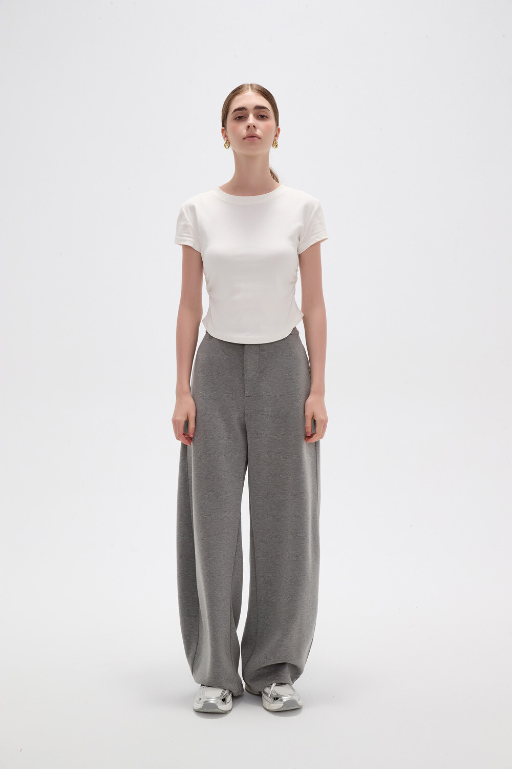 Pantalon Chandler Gris Melange