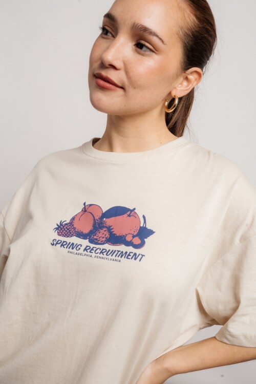 Remera Tilda Beige