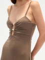 Vestido Finlar Taupe / Mink / Vison