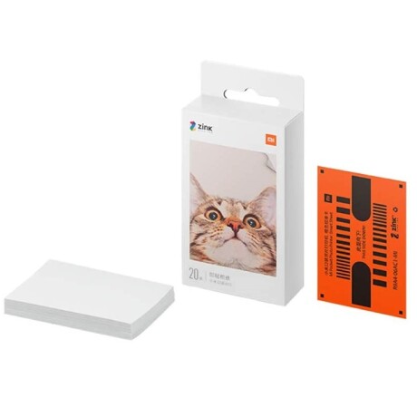 Papel para Impresora de Fotos Portátil Xiaomi 20 Hojas 001