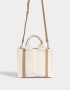 City Cartera City Canvas - Blanco Crudo