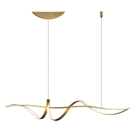 COLGANTE LED LINEA 32W 3000K 120CM DORADO COLGANTE LED LINEA 32W 3000K 120CM DORADO